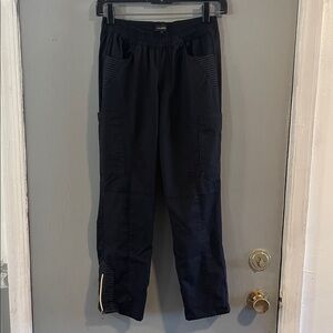 Jaanuu‎ Black Cargo Scrub Pants XS